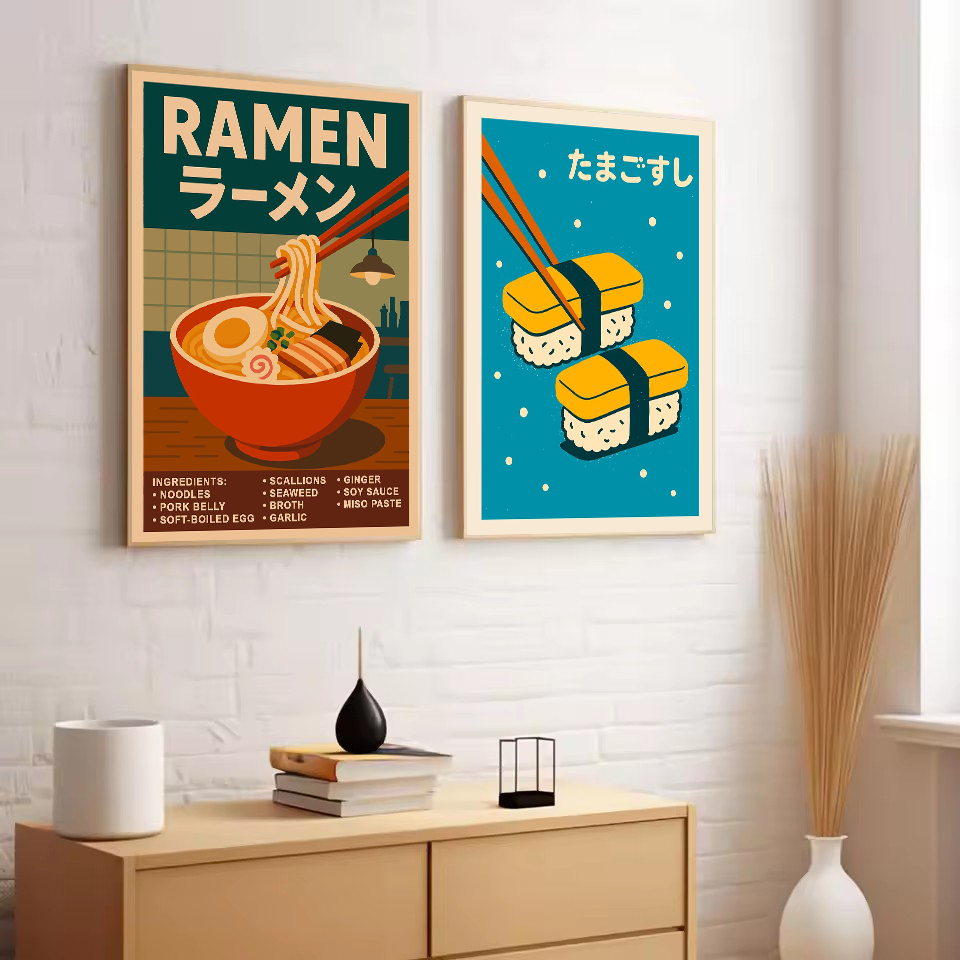 Póster Retro Abstracto de Cult - Japanese Lifestyle And Culture reseña y precio