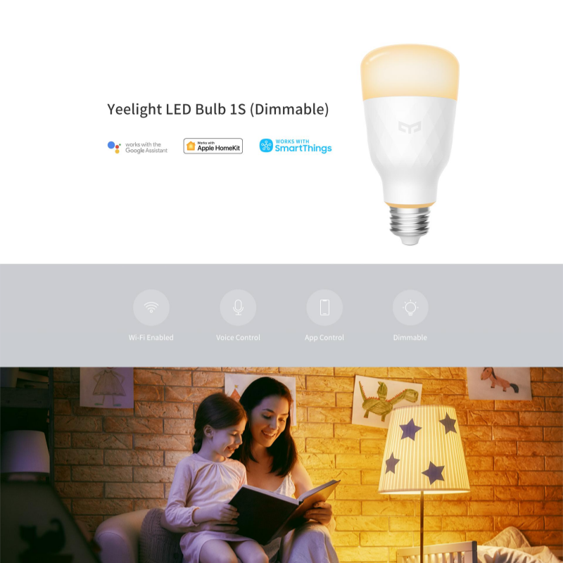 Yeelight bombilla LED 1S E26/E - Yeelight Light Smart Bulb reseña y precio