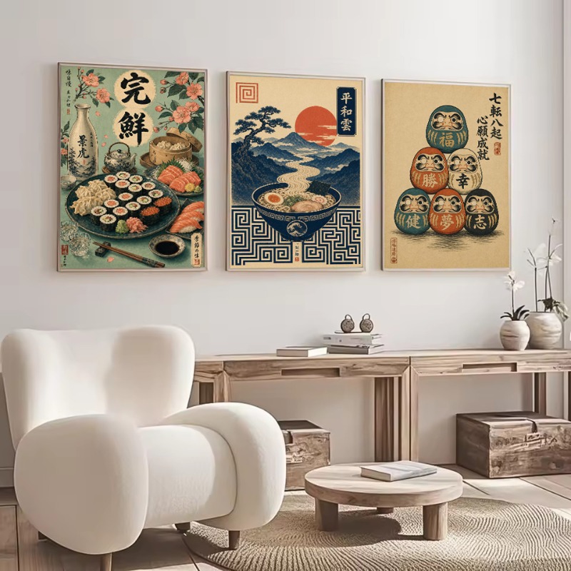 Póster estético vintage minima - Japanese Lifestyle And Culture reseña y precio