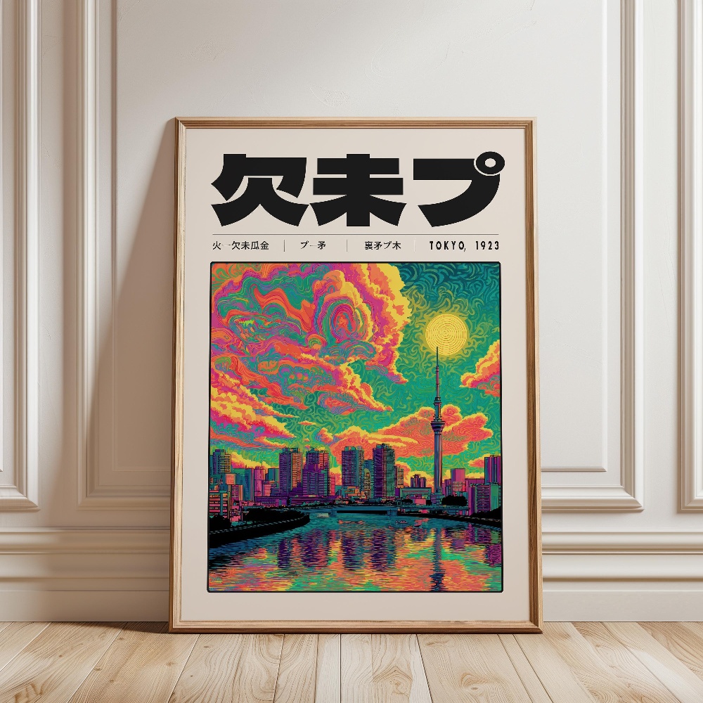 Pósteres de estilo japonés con - Japanese Lifestyle And Culture reseña y precio