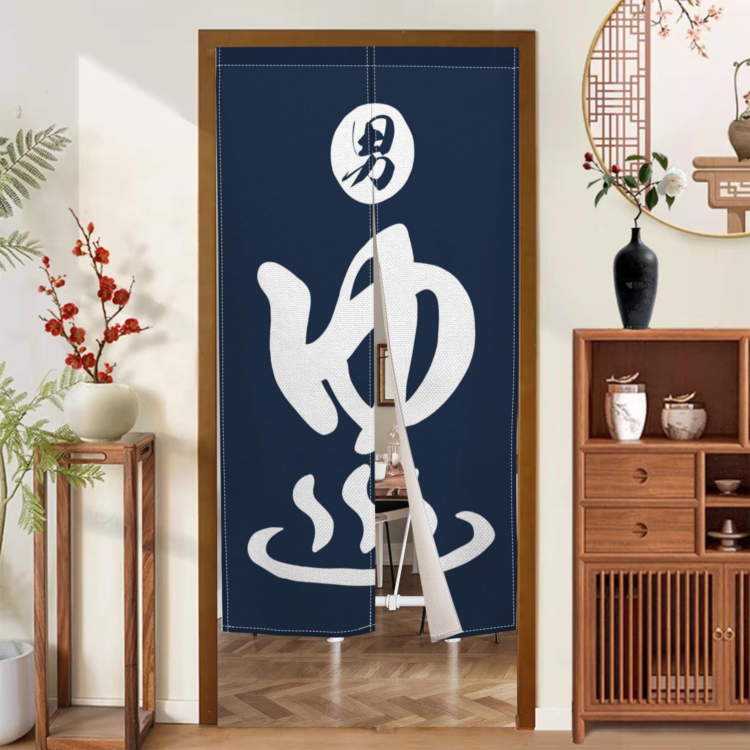 Cortina Noren Japonesa Larga p - Noren Curtain Doorway reseña y precio